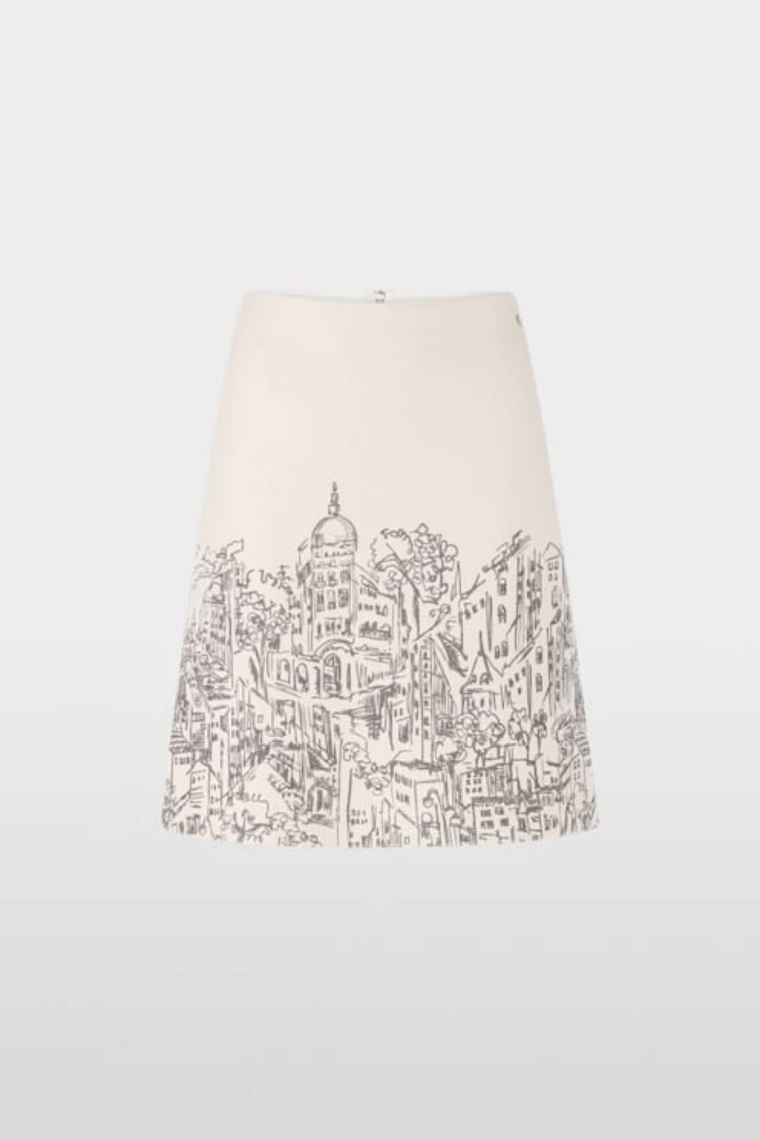 Virgin wool skirt