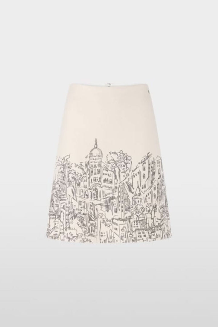 Virgin wool skirt