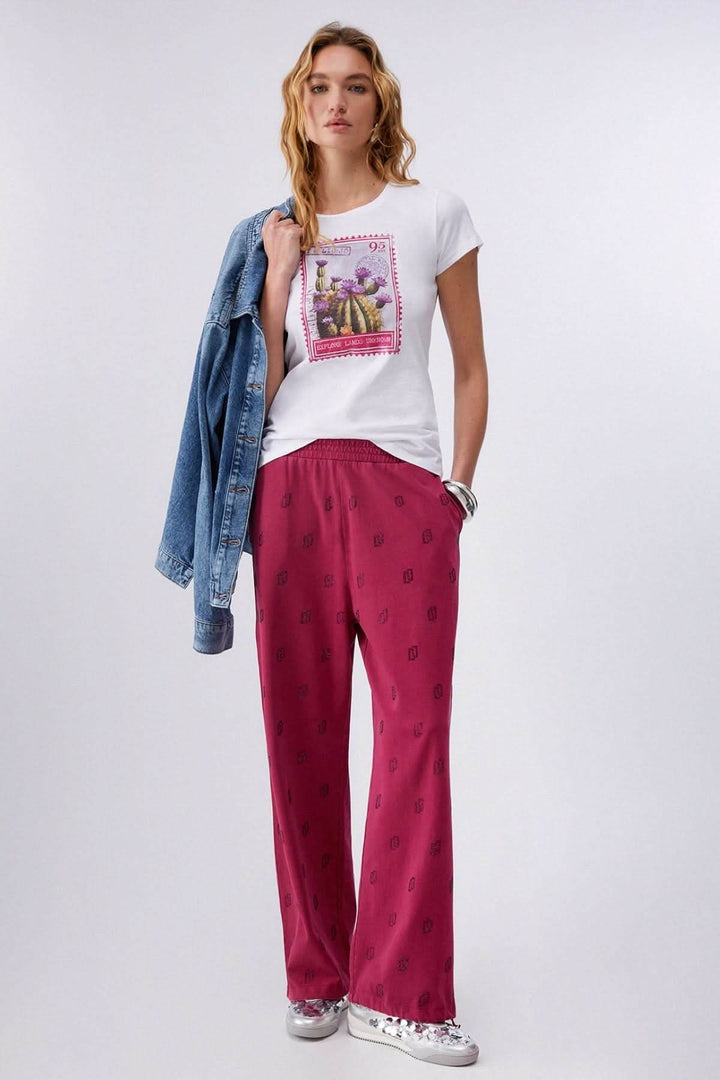 T-shirt à manches courtes avec imprimé graphique