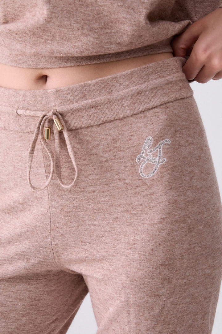 Jogging à jambe droite pour femme liujo