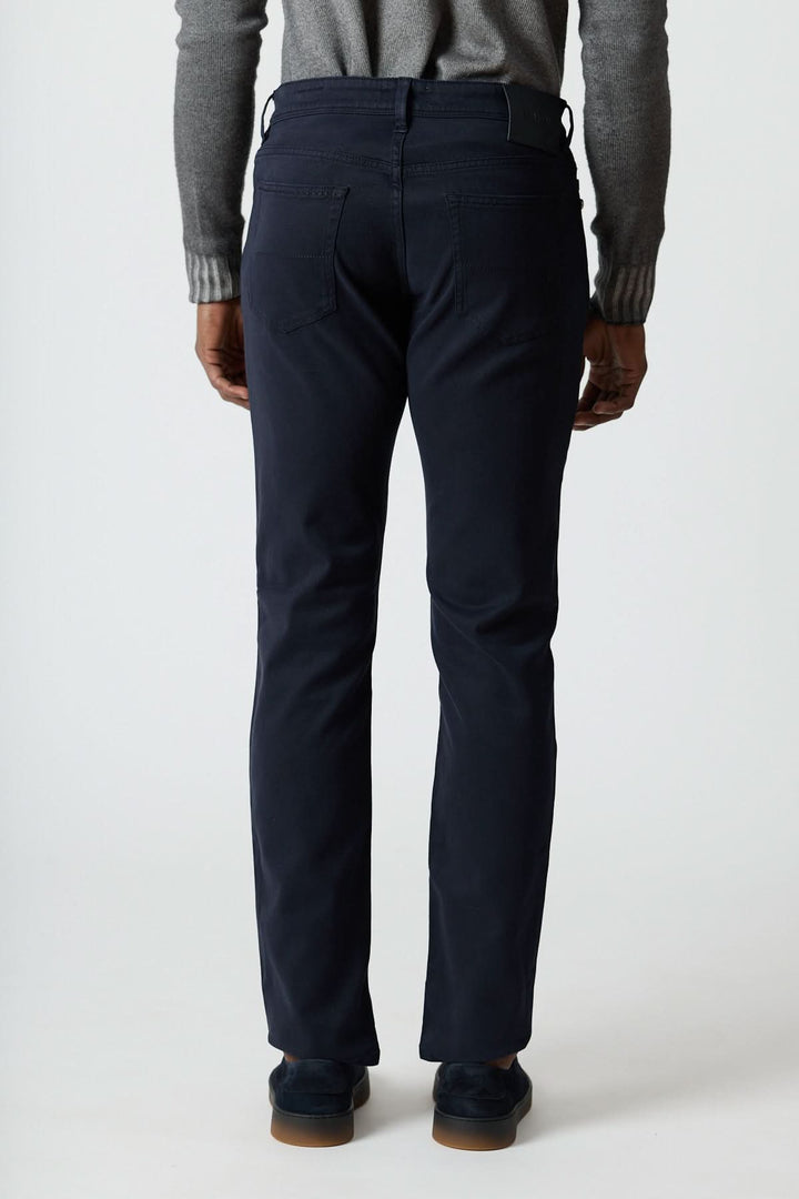 5-pocket pants in cotton-lyocell twill