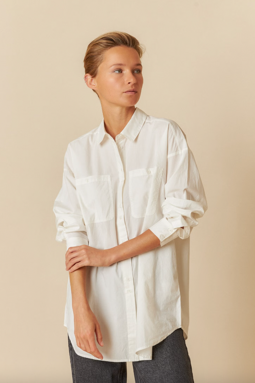 Classic poplin shirt