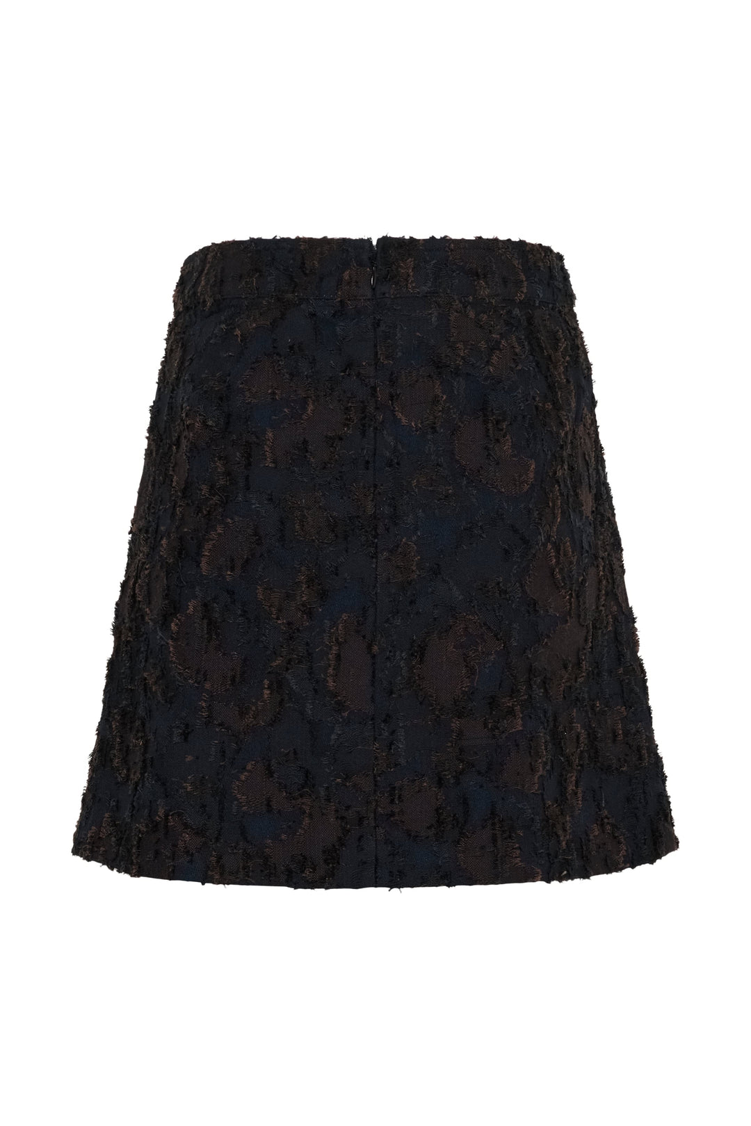 Women’s Cemille textured short skirt, front view Part Two