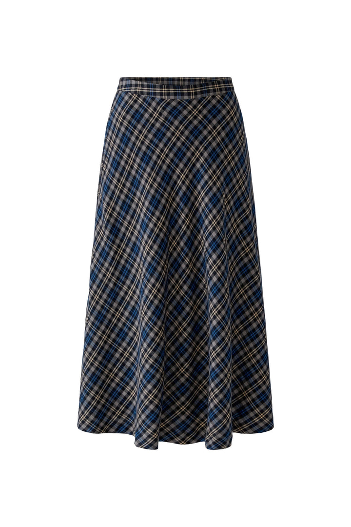 Jupe midi à carreaux pour femme Oui