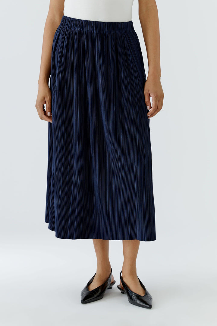 Jupe midi plissée pour femme Oui
