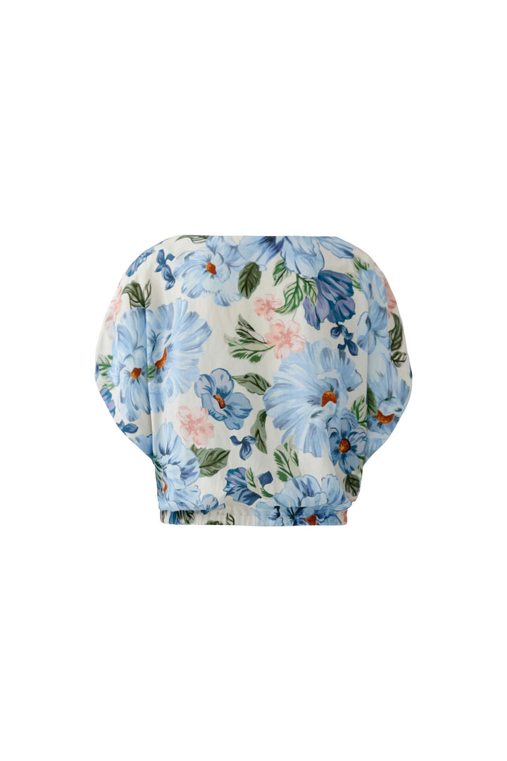 Blouse fluide à manches courtes