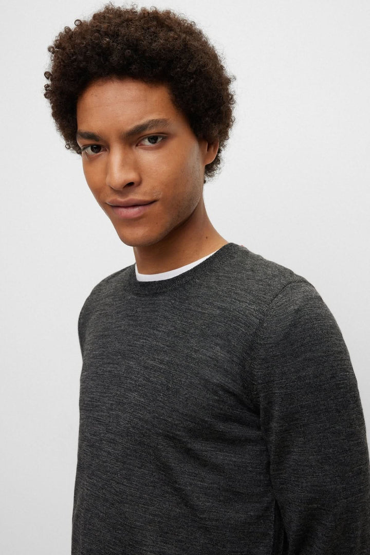 Leno virgin wool sweater