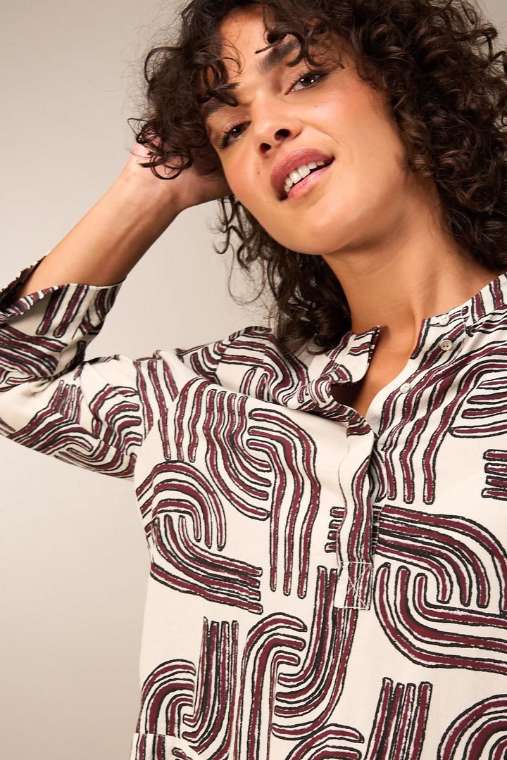 Blouse à manches 3/4