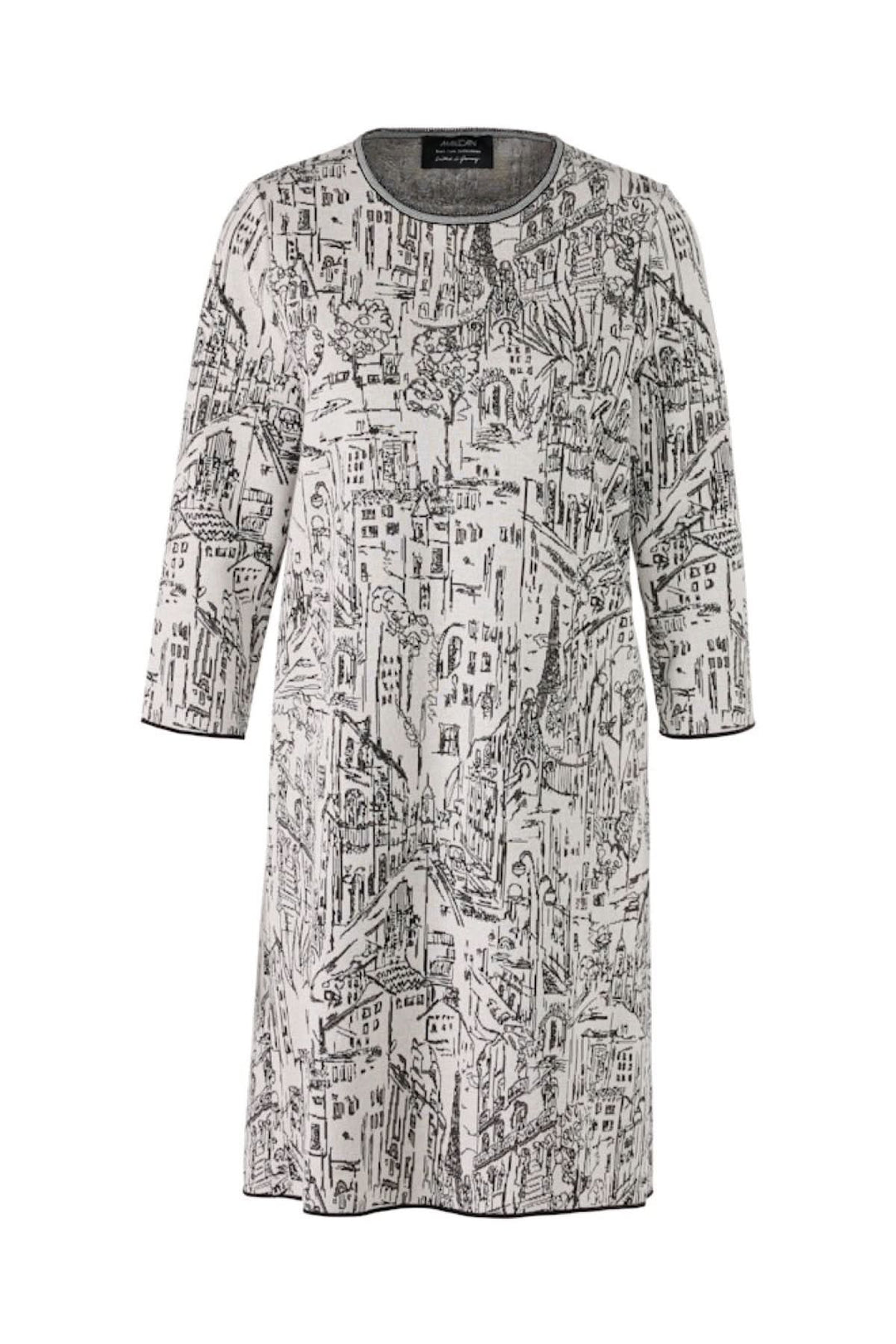 Urban pattern dress
