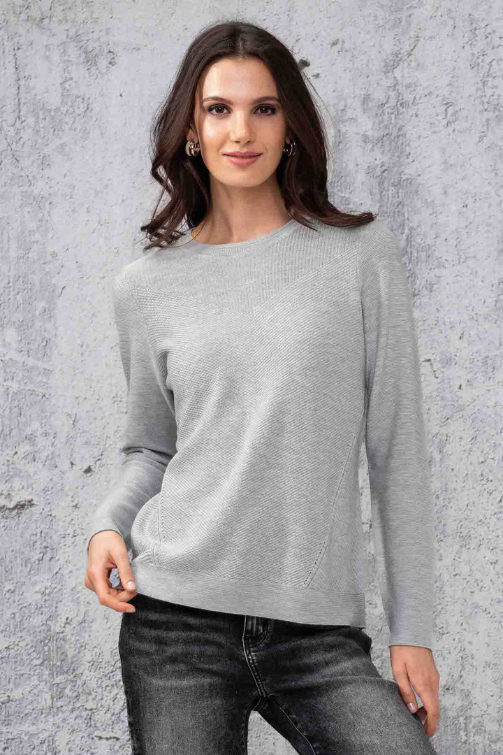 Round neck knit