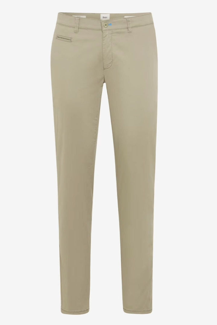 Pantalon style Fabio en tissu léger avec coupe droite, idéal pour un look moderne et quotidien.