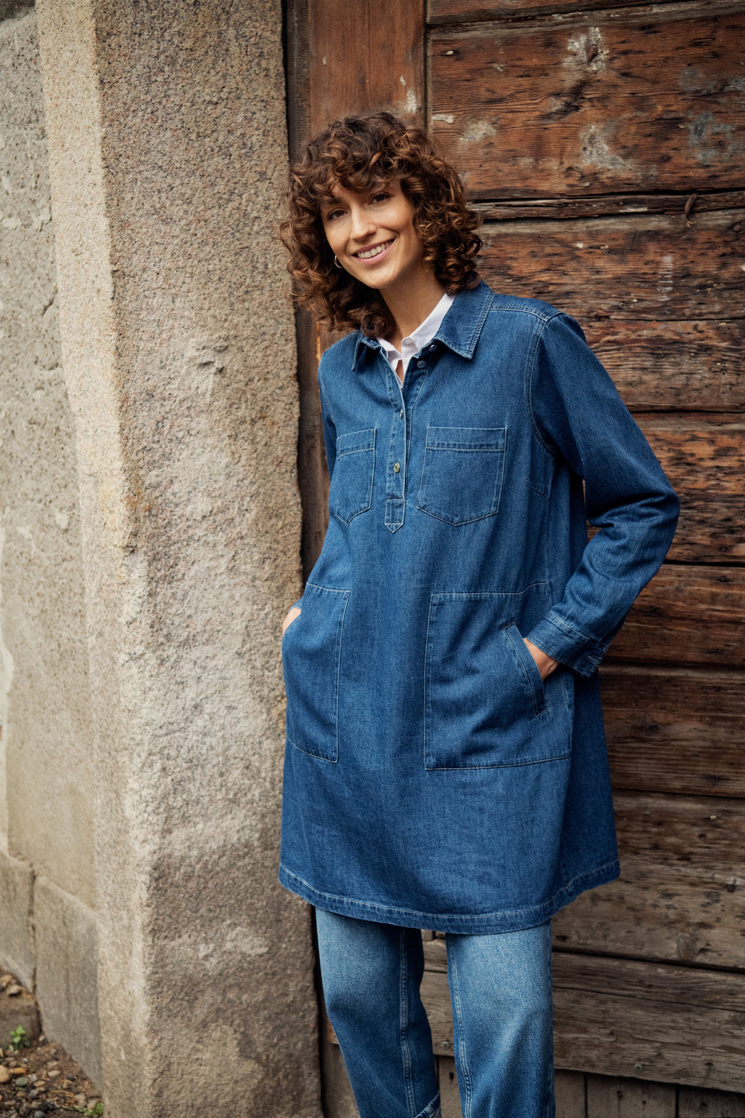 Stine denim dress