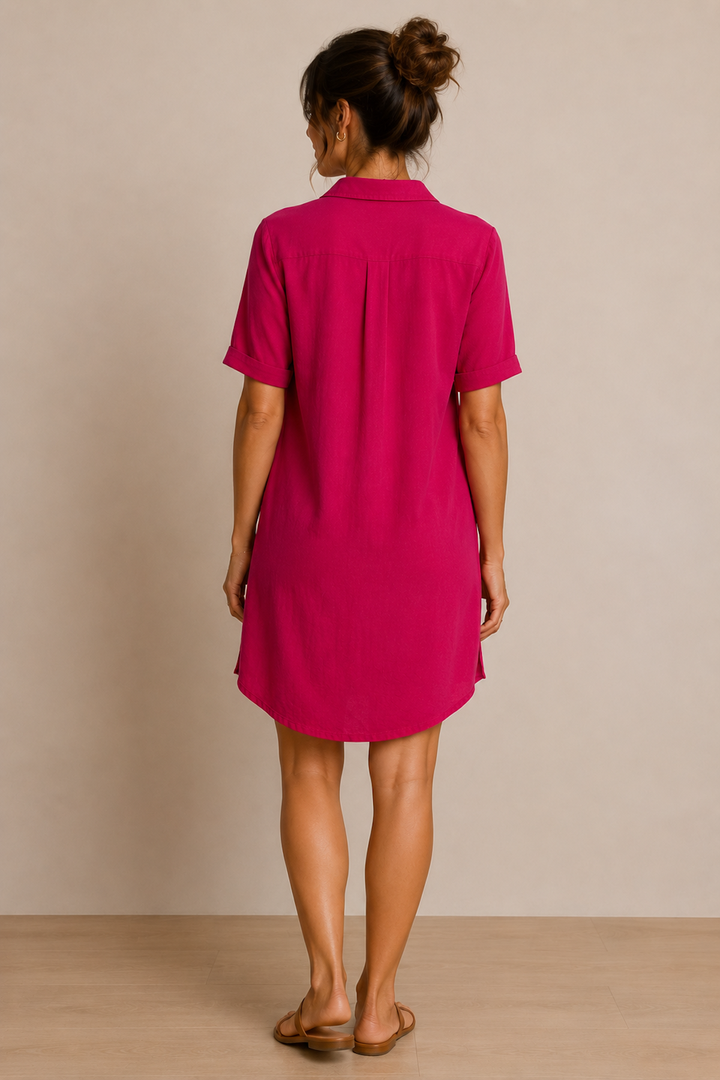 Robe chemise décontractée