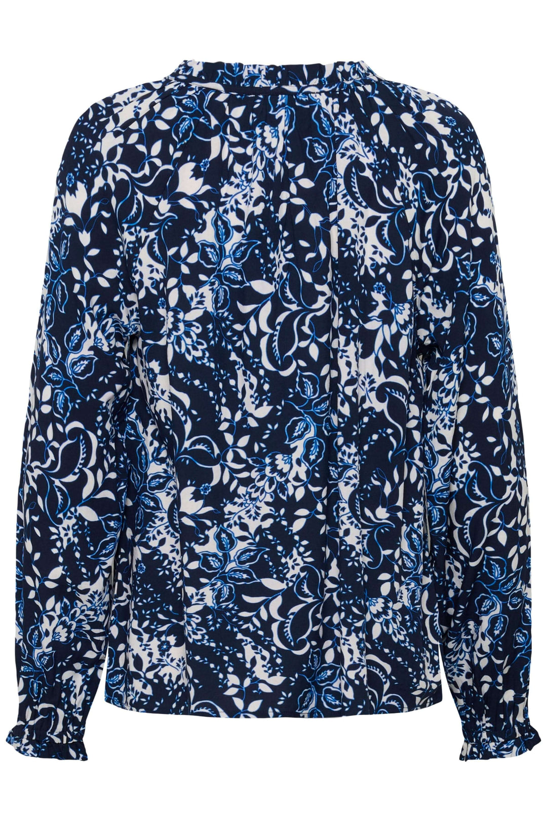 Flowing Tiah blouse with floral print