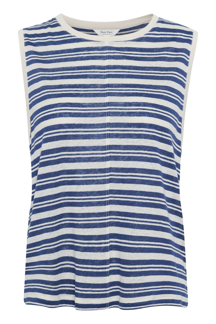 Rena striped top