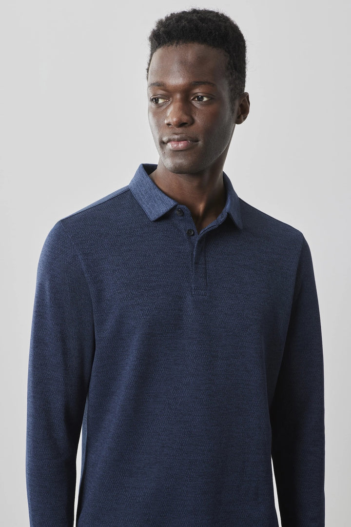 Gosford long sleeve polo shirt