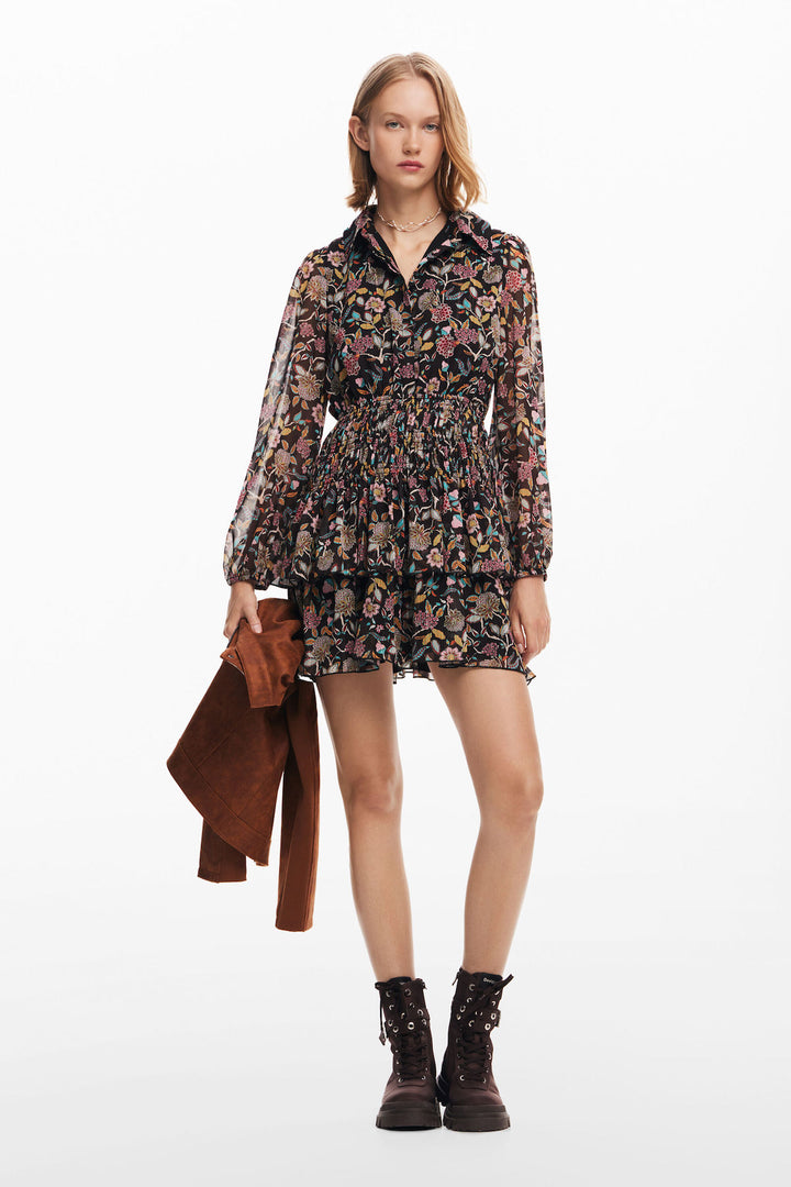 Short floral dress