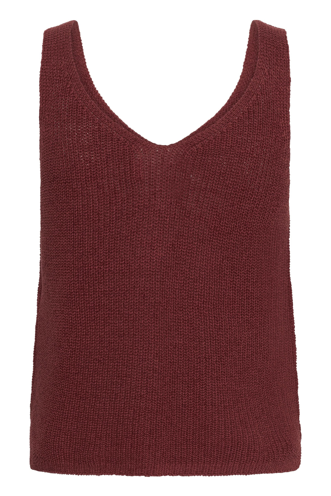 Camisole Rebecca tricotée col v sans manches