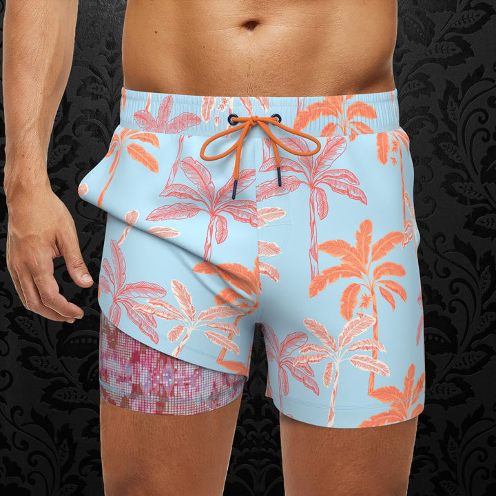 SWIMSUIT | LOBUE, Blue - BLACK