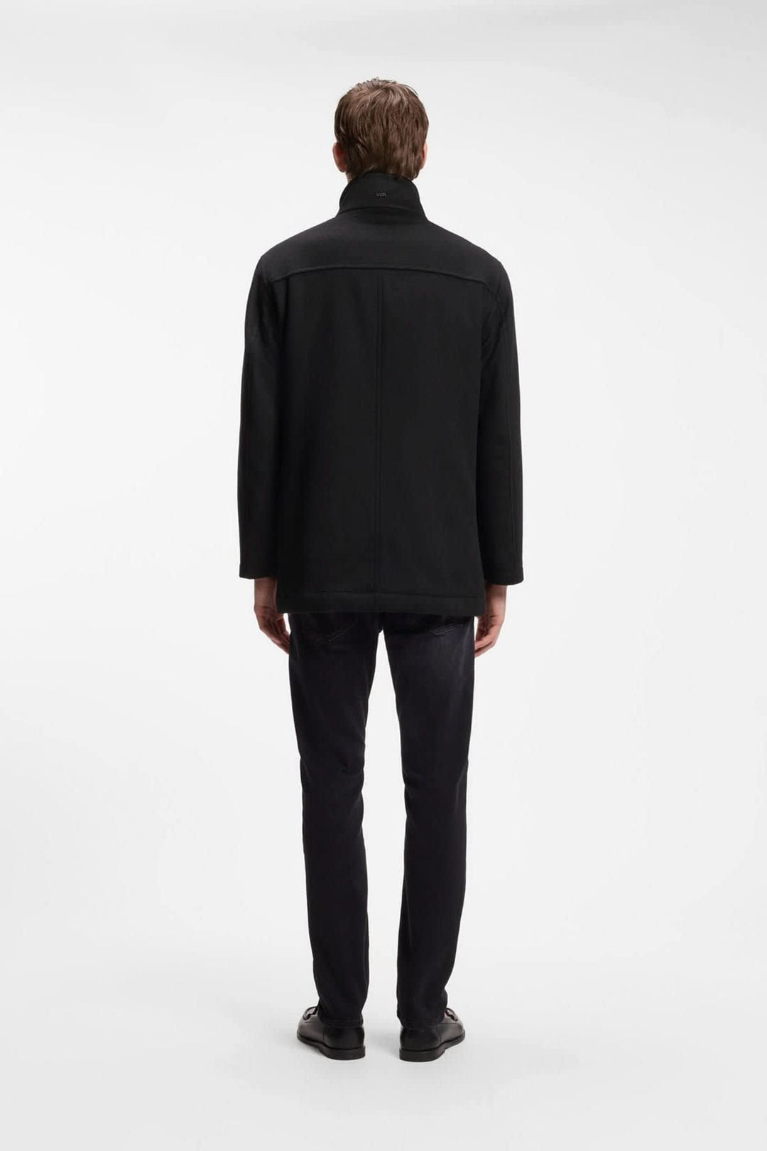 Manteau habillé à col montant pour homme Hugo Boss