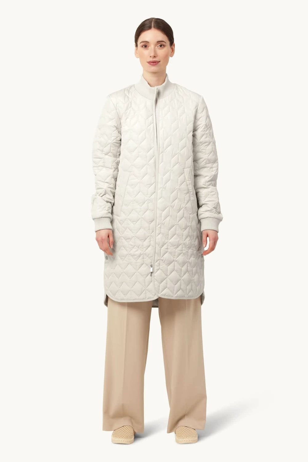 Manteau long matelassé pour femme Ilse Jacobsen