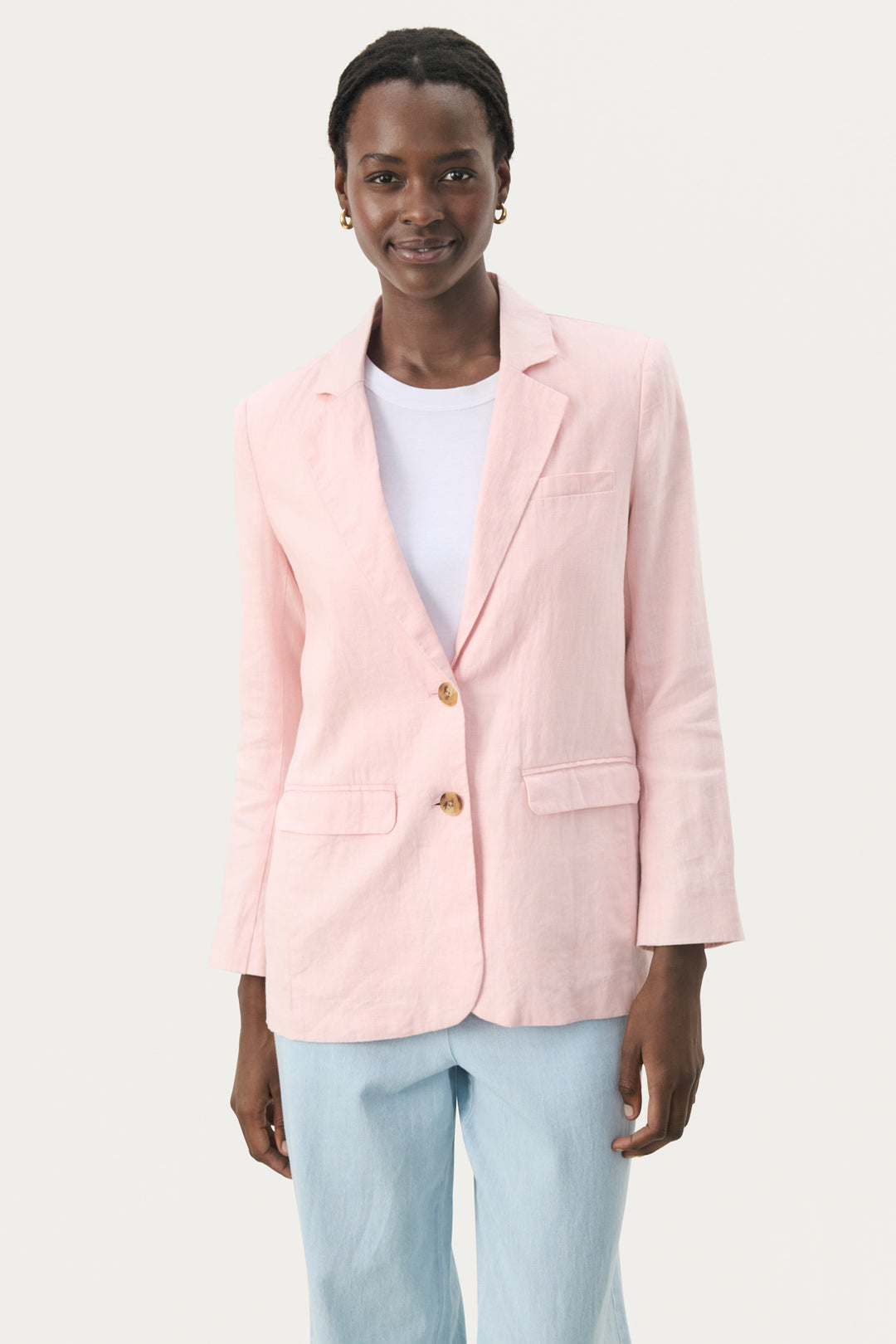 Nyan lined linen jacket