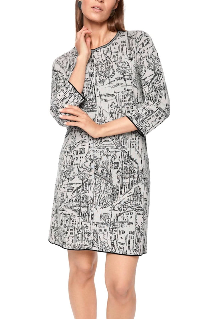 Urban pattern dress