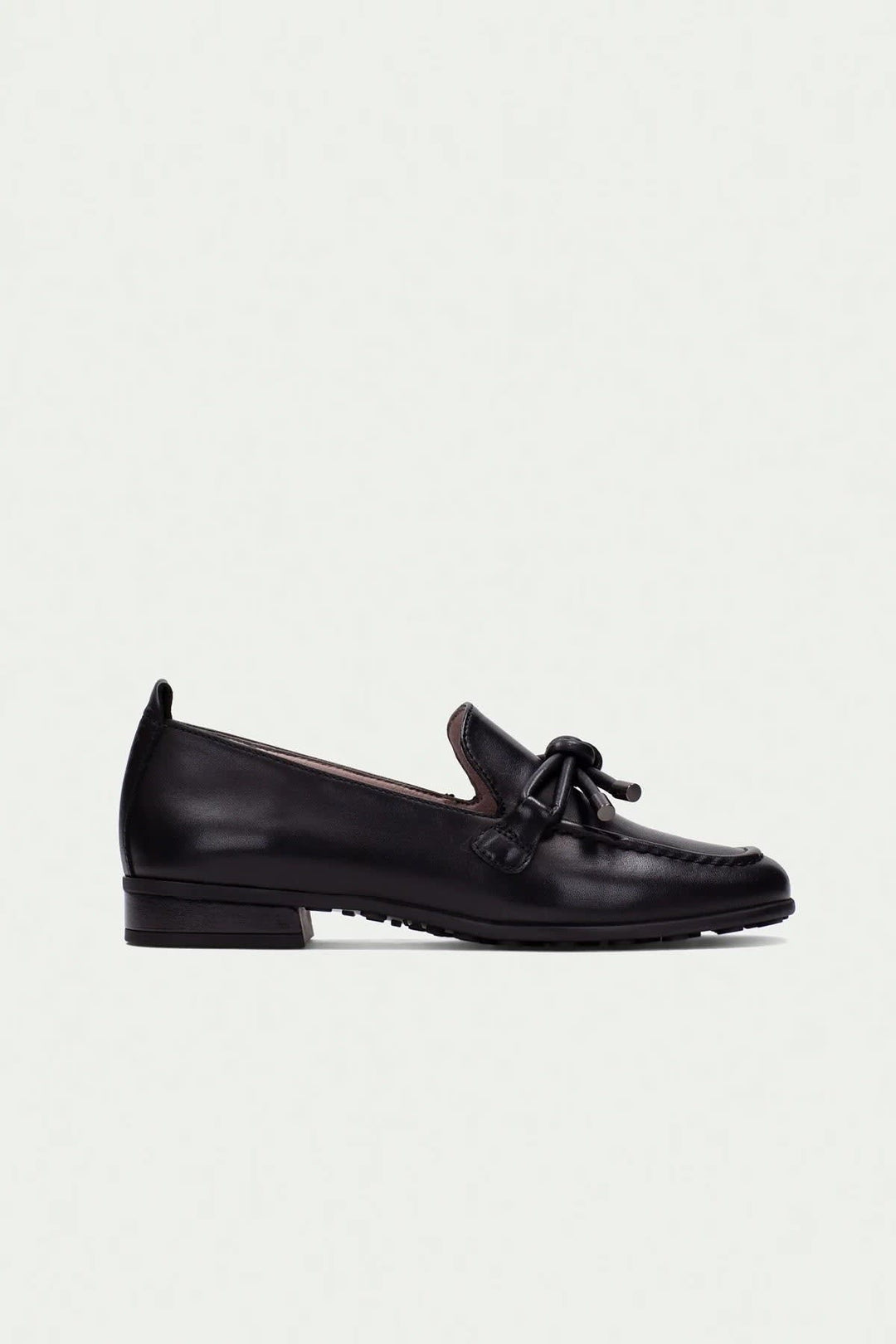 Mocassins Genova en cuir avec détail noué pour femme Hispanitas