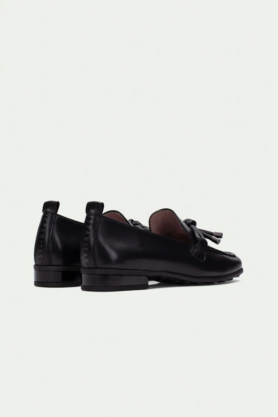Mocassins Genova en cuir avec détail noué pour femme Hispanitas