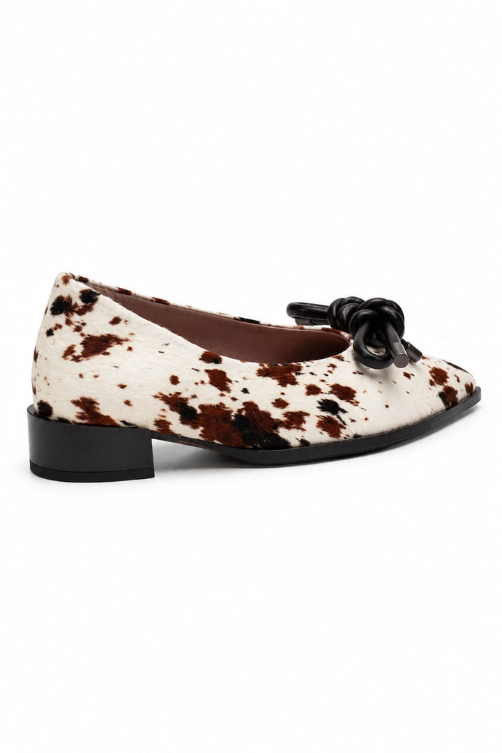 Mocassins Turin à talon avec détails décoratifs pour femme Hispanitas