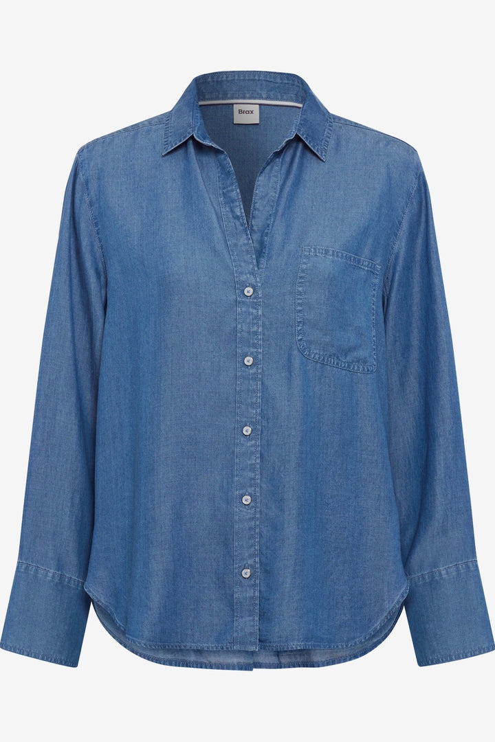 VIVIEN denim blouse