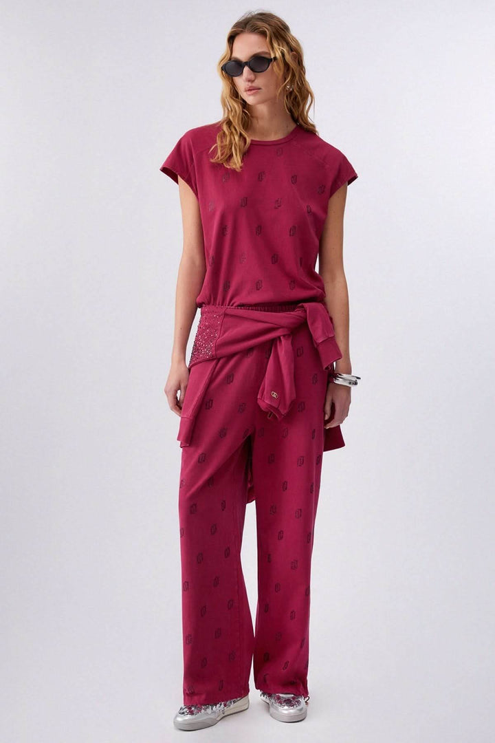 T-shirt imprimé à manches courtes