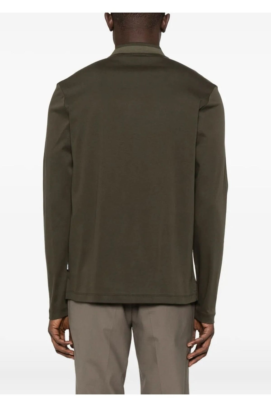 Polo slim fit à manches longues BOSS