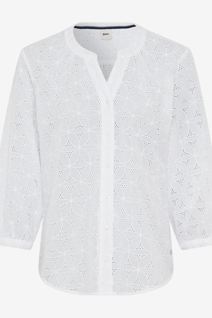 Blouse brodée Velia