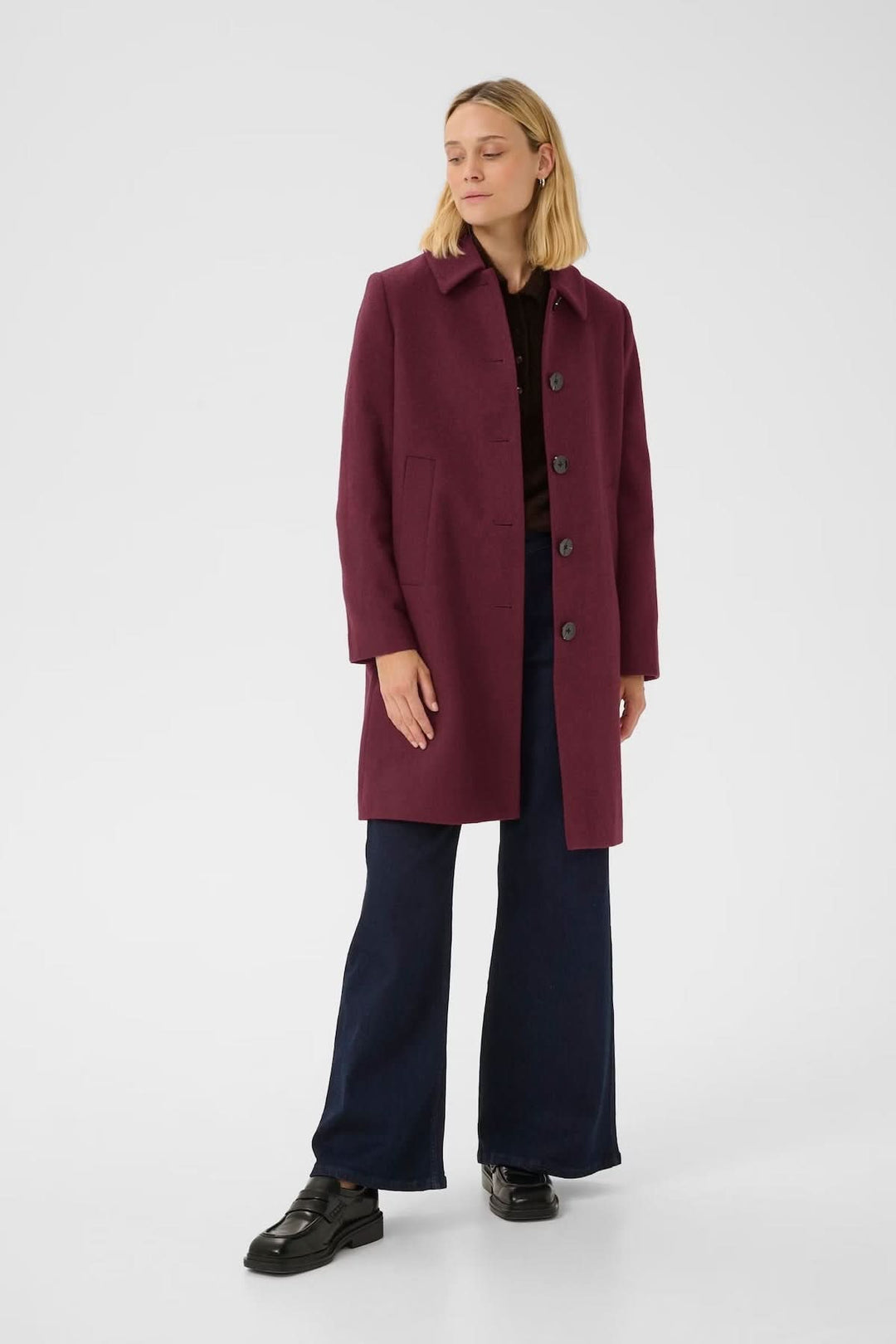 Manteau en laine
