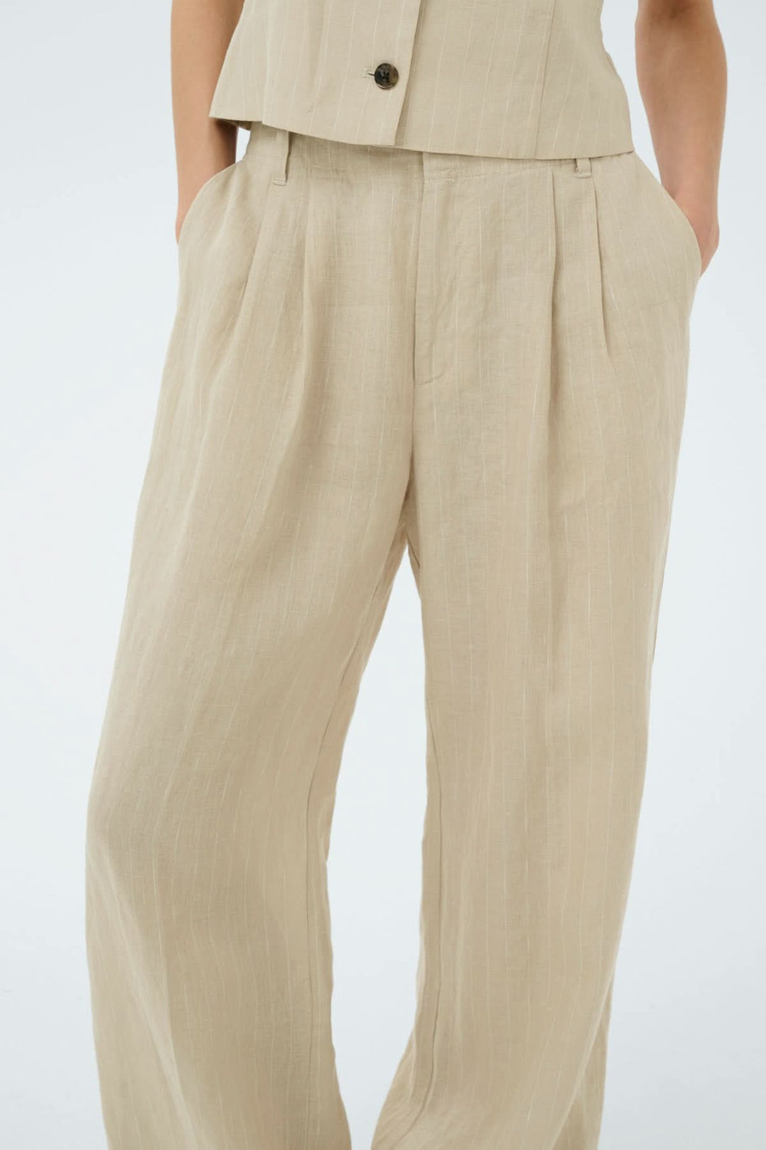 Aliya linen pants