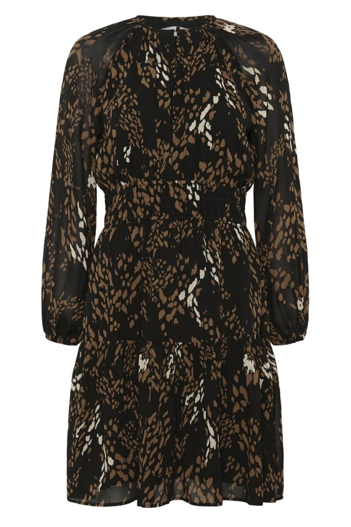 Short patterned dress