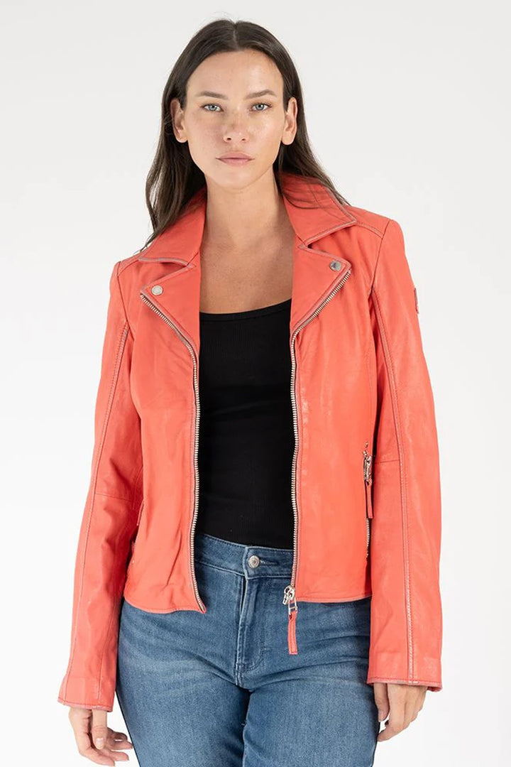 Louzia leather jacket