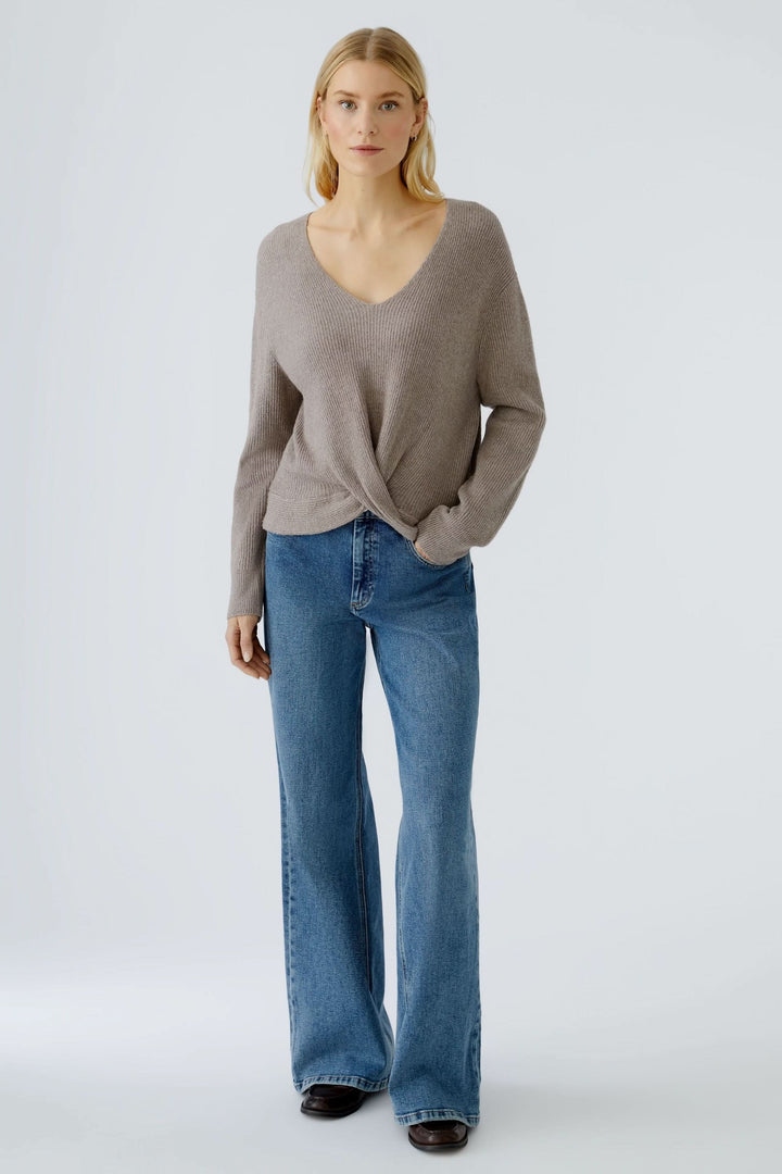 V-neck sweater