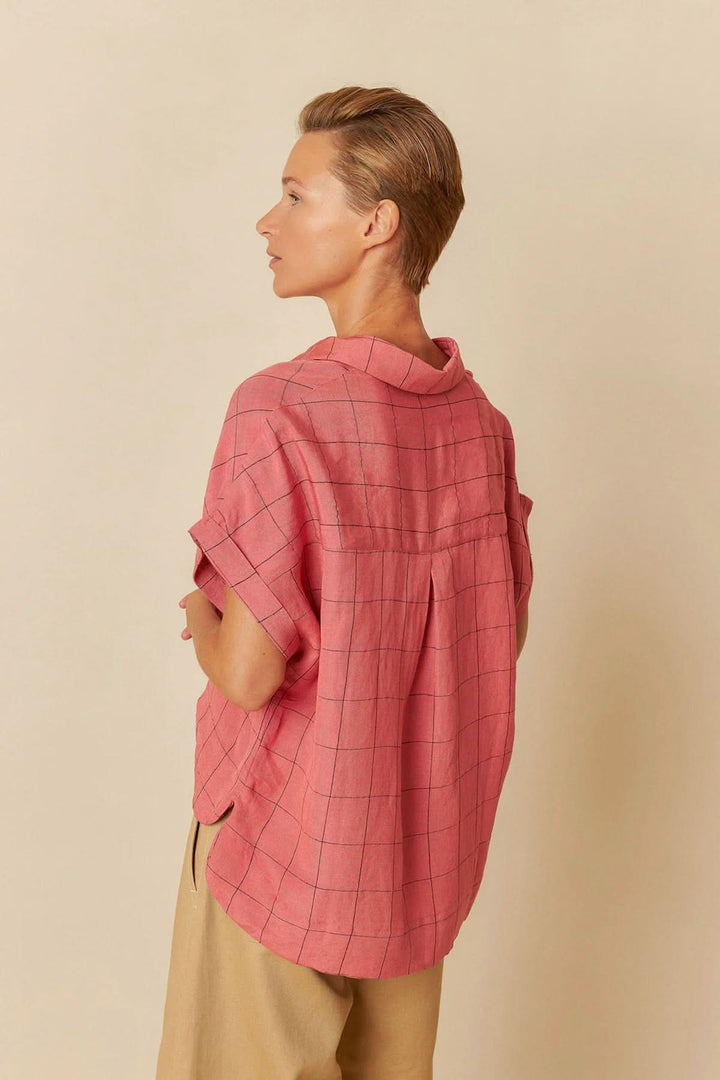 Chemise à carreaux