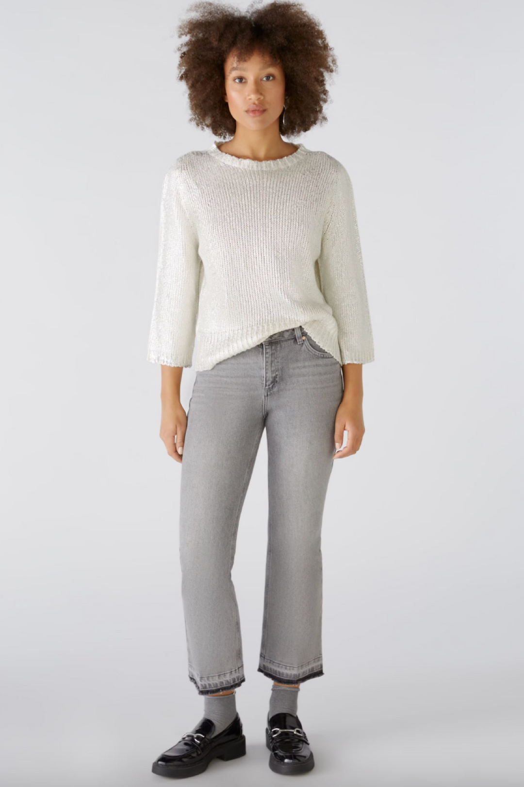 Cotton blend sweater