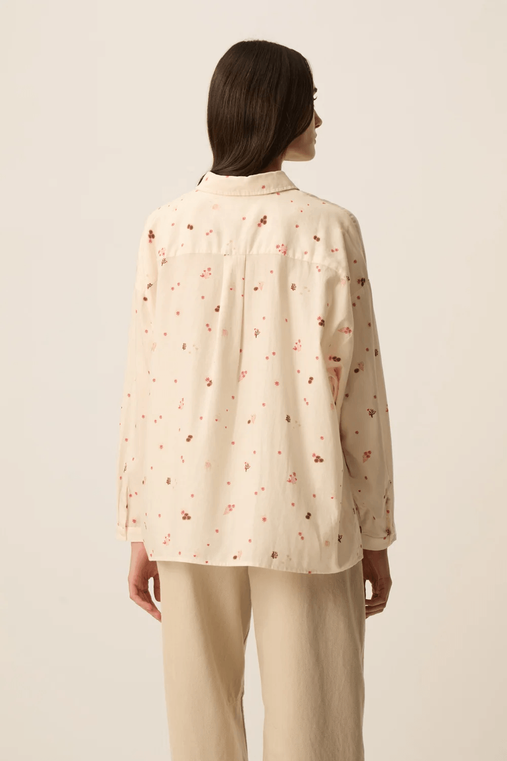 Sparky Long-Sleeve Flowy Shirt Fit, Loose Fit