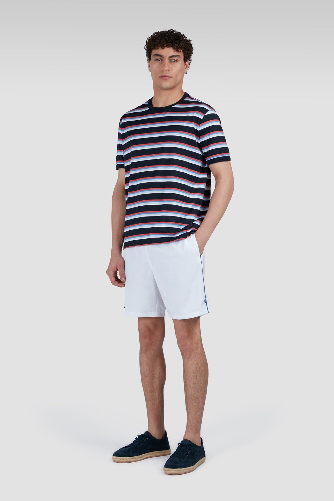 Multicolored Striped T-shirt