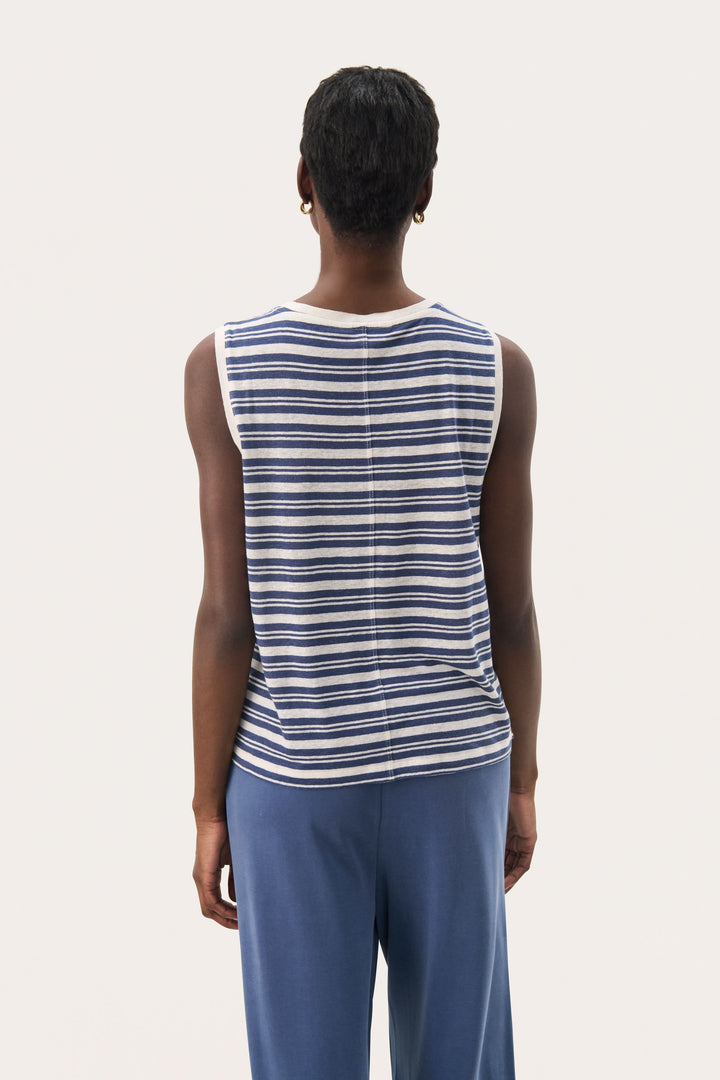 Rena striped top