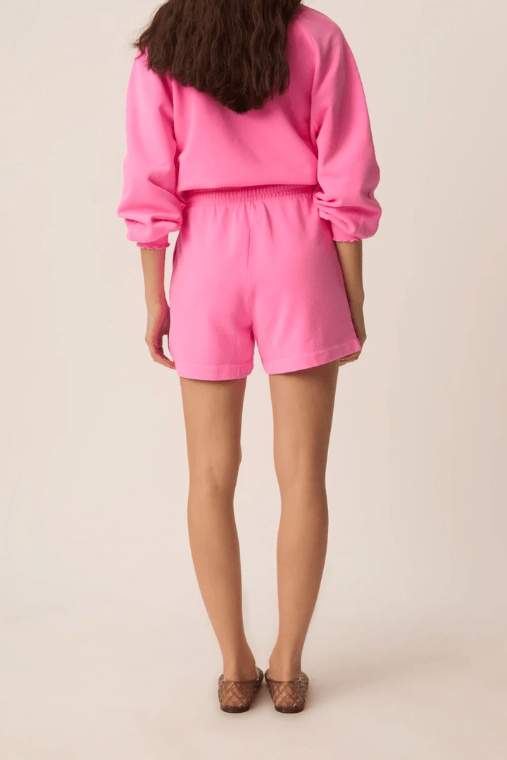 Short Yasti taille élastique à cordon coupe décontractée