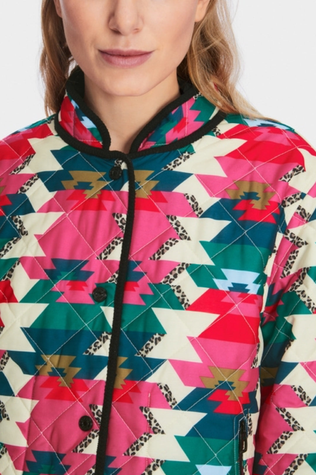 Reversible quilted jacket