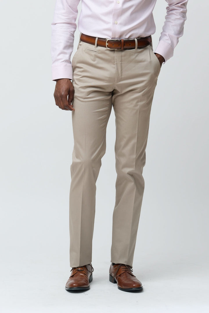 Pantalon habillé coupe ajustée