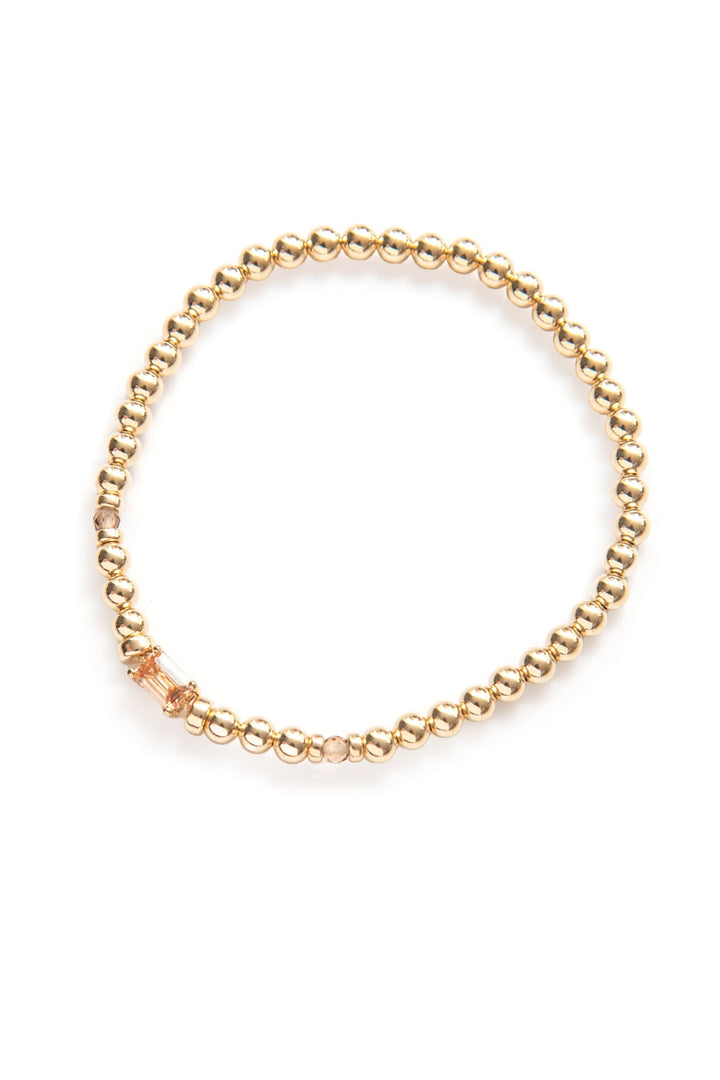 Gold bracelet Be Contemporary - Haute Joy Collection