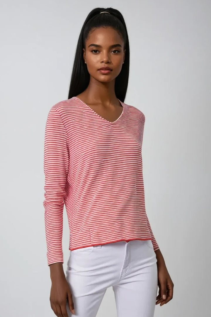 LESLEY striped sweater