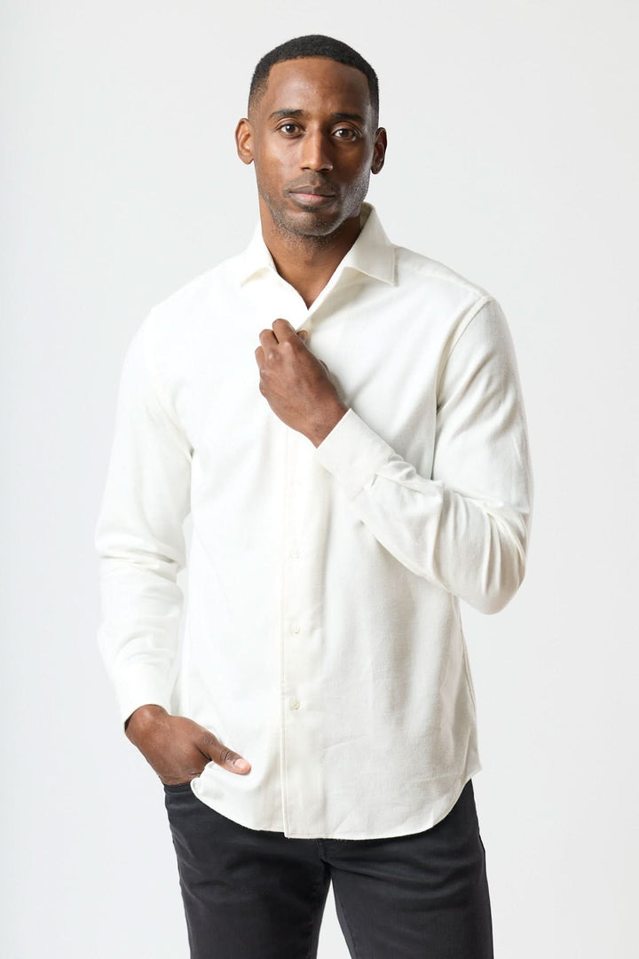 Chemise en flanelle de coton